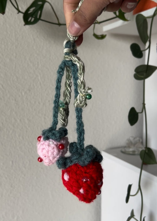 Crochet Charm Keychains