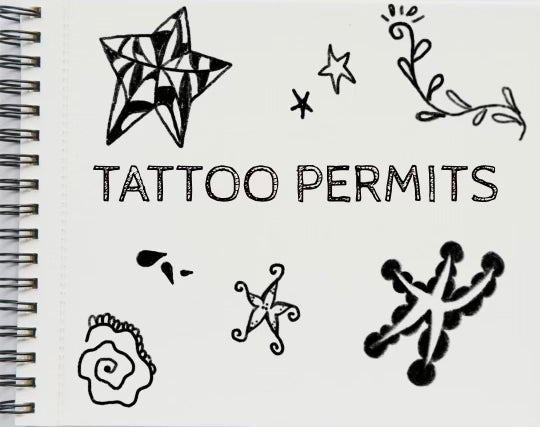 Tattoo Permits!