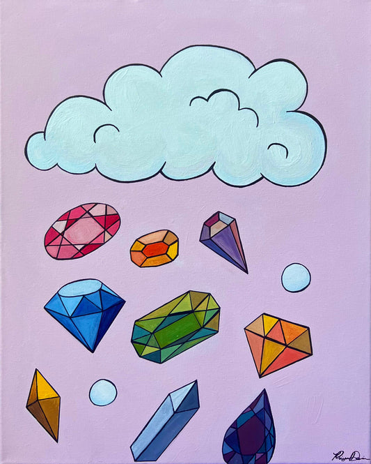 Jewel Rain - Art Print